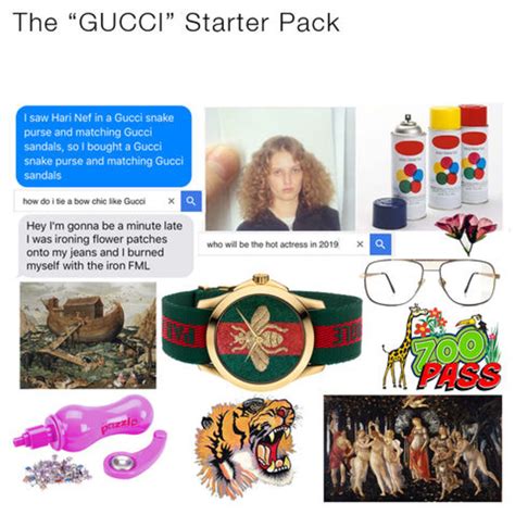 gucci meme classes|tfwgucci meme.